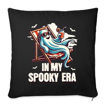 gHalloween Ghost In My Spooky Era - Sofa pillowcase 17,3'' x 17,3'' (45 x 45 cm) - black - Front