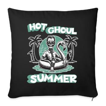 Hot Ghoul Summer Vibes pour vous - Housse de coussin décorative 45 x 45 cm - noir - Devant