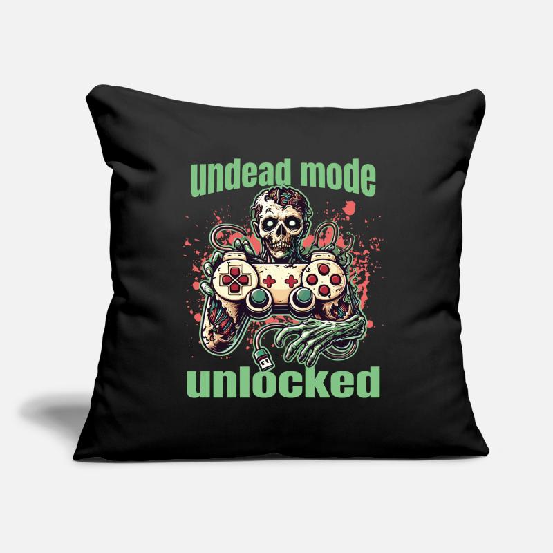 Zombie Gaming Controller: Undead Mode Sofa pillowcase 17,3'' x 17,3'' (45 x 45 cm)