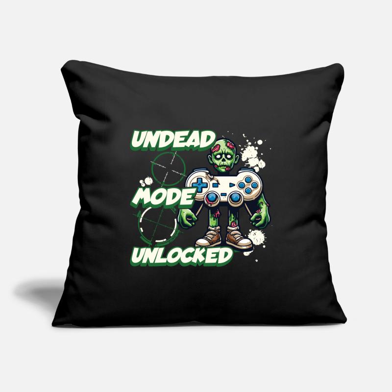 Zombie Gaming Controller: Undead Mode Sofa pillowcase 17,3'' x 17,3'' (45 x 45 cm)