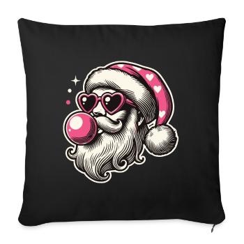 Cool Sigma Santa Joie de Noël - Housse de coussin décorative 45 x 45 cm - noir - Devant