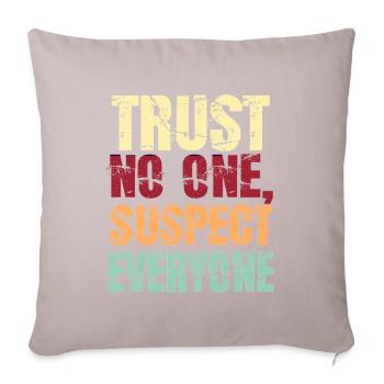 Murder Mystery Dinner Fun Night - Sofa pillowcase 17,3'' x 17,3'' (45 x 45 cm) - light taupe - Front