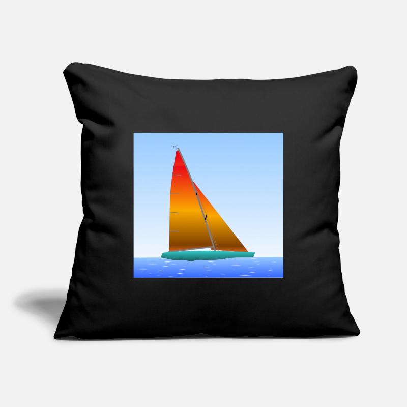 Segelschiff Sofakissenbezug 45 x 45 cm