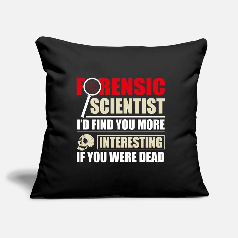 Forensic Scientist Forensics Science Student Sofa pillowcase 17,3'' x 17,3'' (45 x 45 cm)