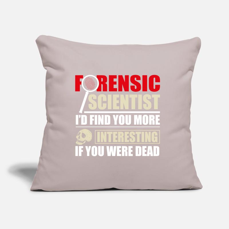 Forensic Scientist Forensics Science Student Sofa pillowcase 17,3'' x 17,3'' (45 x 45 cm)