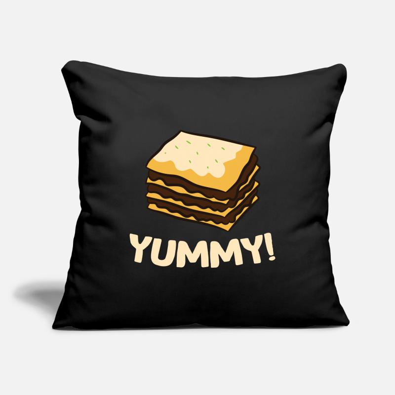 Lasagna - Yummy! Sofa pillowcase 17,3'' x 17,3'' (45 x 45 cm)