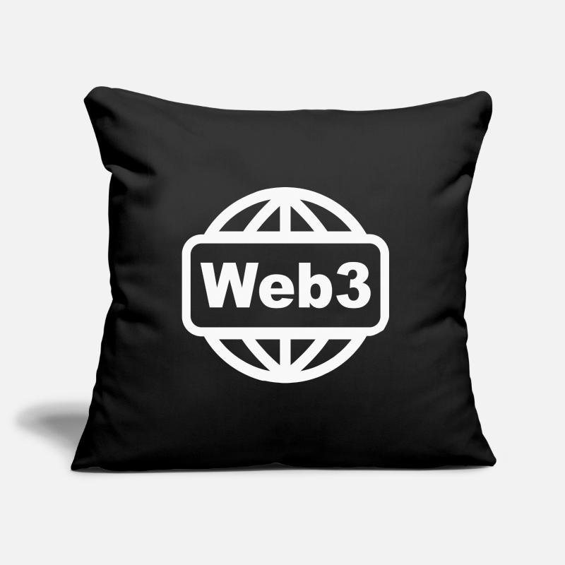 Web3 Blockchain Developer Cryptocurrency Software Sofa pillowcase 17,3'' x 17,3'' (45 x 45 cm)