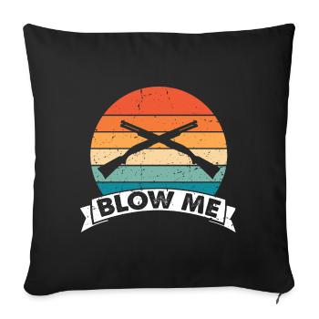 Duck Hunting Duck Hunting Hunter Duck Hunter Duck Hunter Design - Sofa pillowcase 17,3'' x 17,3'' (45 x 45 cm) - black - Front