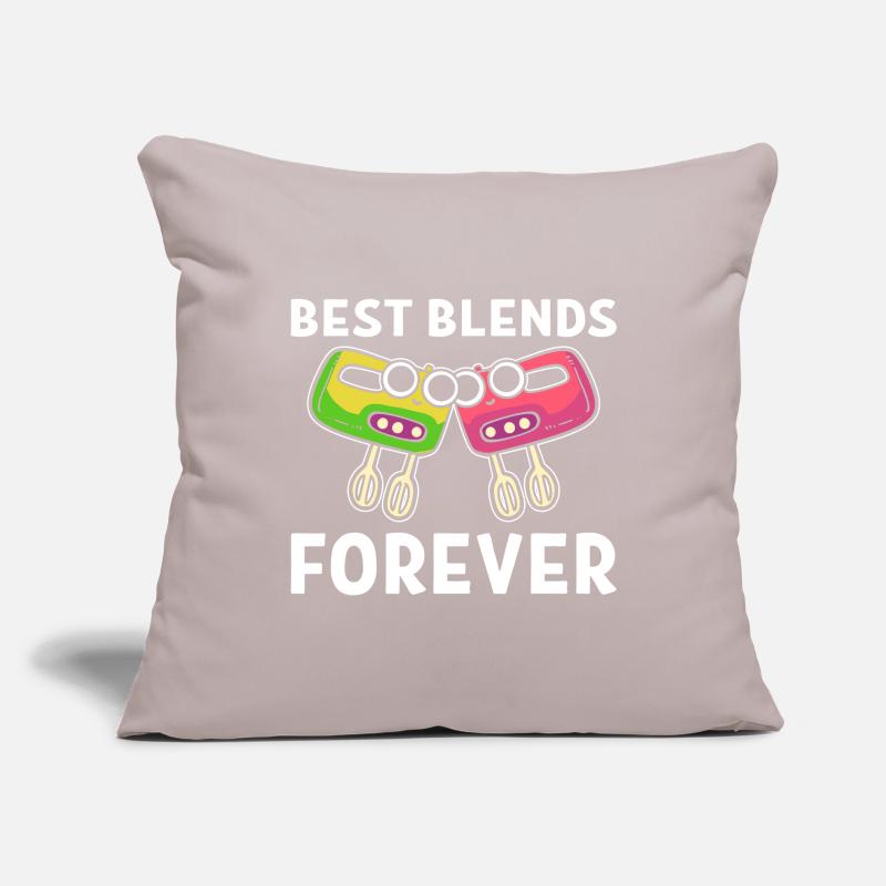 Best Blends Forever Kochen oder Koch Sofakissenbezug 45 x 45 cm