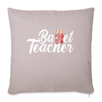 Danseurs de ballet Danseurs de ballet - Housse de coussin décorative 45 x 45 cm - taupe clair - Devant
