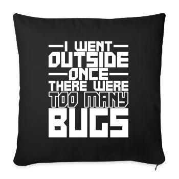 Programmeurs Programmeurs Informaticiens - Housse de coussin décorative 45 x 45 cm - noir - Devant