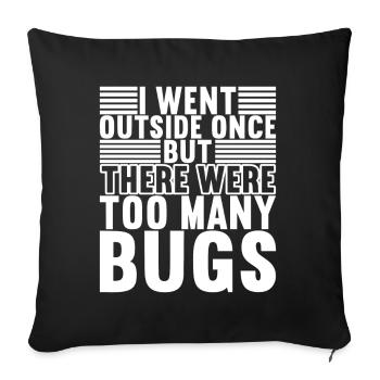 Programmeurs Programmeurs Informaticiens - Housse de coussin décorative 45 x 45 cm - noir - Devant