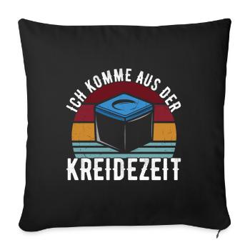 Pool Billard - Sofakissenbezug 45 x 45 cm - Schwarz - Vorne