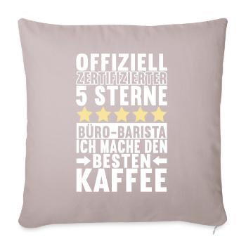 Cadeau d’adieu Collègues de changement d’emploi - Housse de coussin décorative 45 x 45 cm - taupe clair - Devant