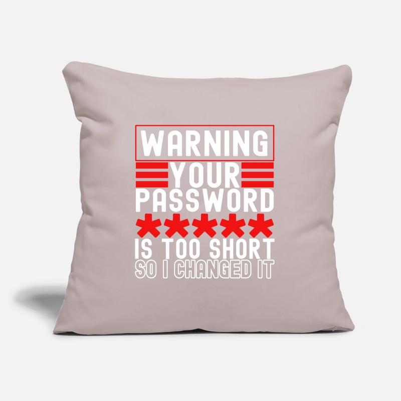 Programmeur Cybersécurité Housse de coussin décorative 45 x 45 cm