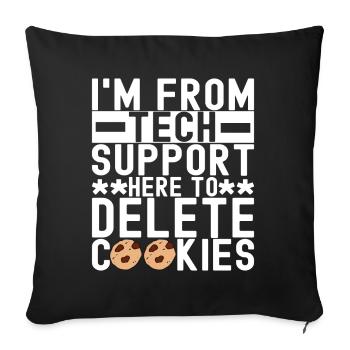Programmierer Cyber Security - Sofakissenbezug 45 x 45 cm - Schwarz - Vorne