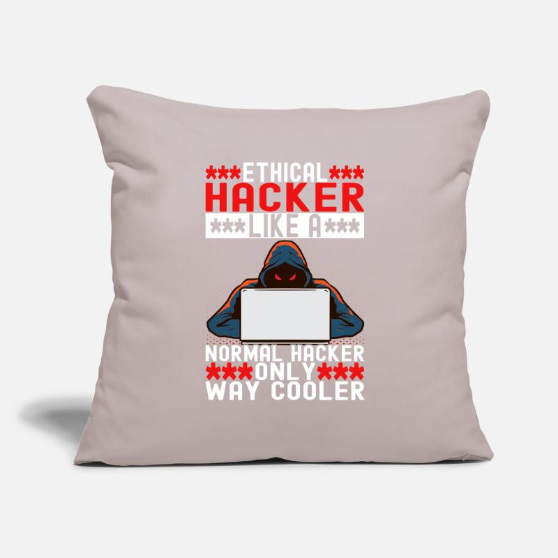 Programmeur Cybersécurité Housse de coussin décorative 45 x 45 cm