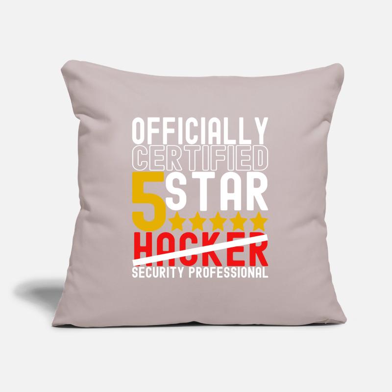 Programmeur Cybersécurité Housse de coussin décorative 45 x 45 cm