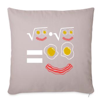 Math Teacher - Sofa pillowcase 17,3'' x 17,3'' (45 x 45 cm) - light taupe - Front