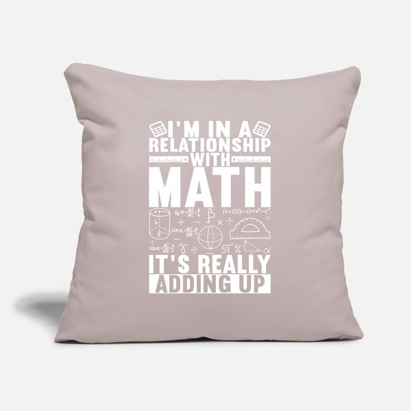 Math Teacher Sofa pillowcase 17,3'' x 17,3'' (45 x 45 cm)