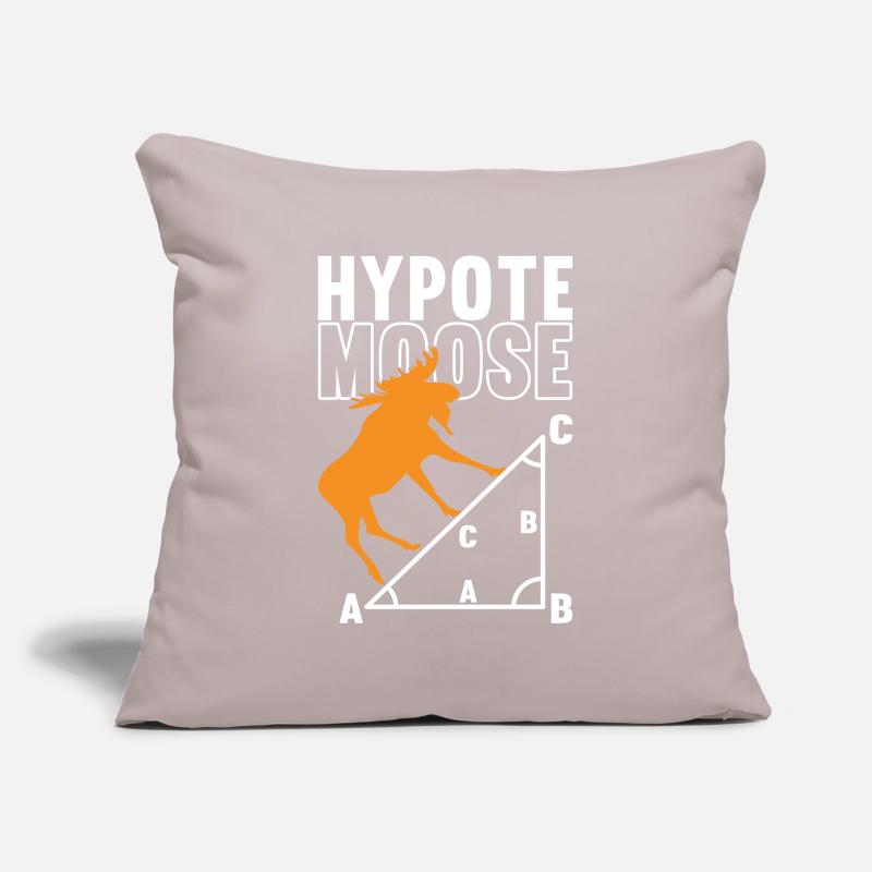 Professeur de mathématiques Housse de coussin décorative 45 x 45 cm