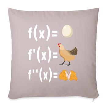 Math Teacher - Sofa pillowcase 17,3'' x 17,3'' (45 x 45 cm) - light taupe - Front