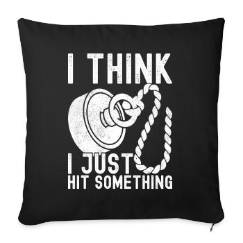 Magnet Fischer Magnet Pêche - Housse de coussin décorative 45 x 45 cm - noir - Devant