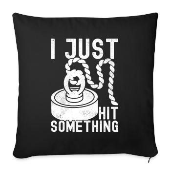 Magnet Fischer Magnet Pêche - Housse de coussin décorative 45 x 45 cm - noir - Devant