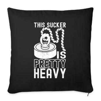 Magnet Fischer Magnet Pêche - Housse de coussin décorative 45 x 45 cm - noir - Devant