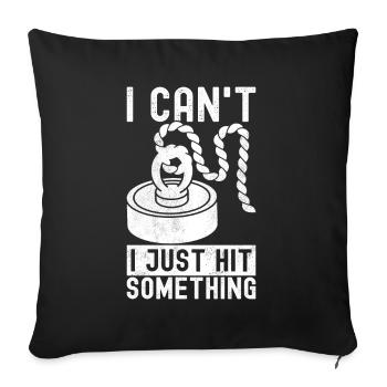 Magnet Fischer Magnet Pêche - Housse de coussin décorative 45 x 45 cm - noir - Devant