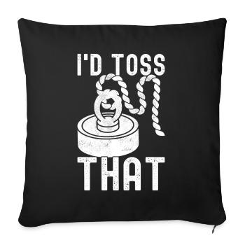 Magnet Fischer Magnet Pêche - Housse de coussin décorative 45 x 45 cm - noir - Devant