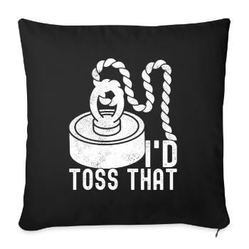 Magnet Fischer Magnet Pêche - Housse de coussin décorative 45 x 45 cm - noir - Devant