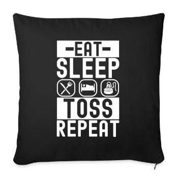 Magnet Fischer Magnet Pêche - Housse de coussin décorative 45 x 45 cm - noir - Devant