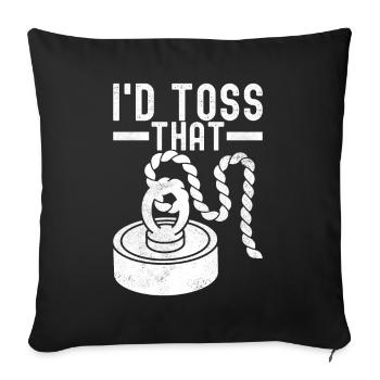 Magnet Fischer Magnet Pêche - Housse de coussin décorative 45 x 45 cm - noir - Devant