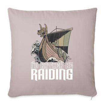 Vikings Norse mythology - Sofa pillowcase 17,3'' x 17,3'' (45 x 45 cm) - light taupe - Front