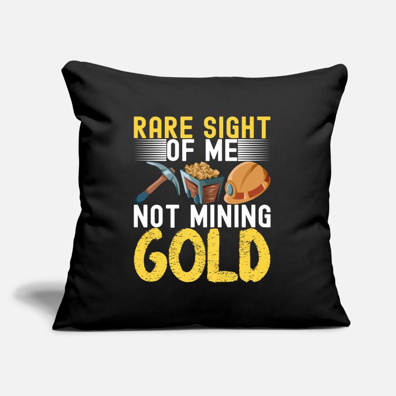 Gold Diggers Gold Mining Sofa pillowcase 17,3'' x 17,3'' (45 x 45 cm)