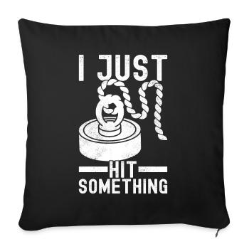 Magnet Fischer Magnet Pêche - Housse de coussin décorative 45 x 45 cm - noir - Devant