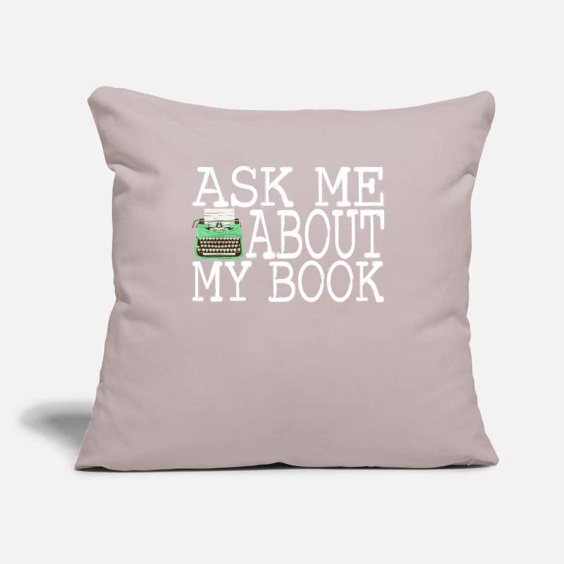Author Writer Writer Sofa pillowcase 17,3'' x 17,3'' (45 x 45 cm)