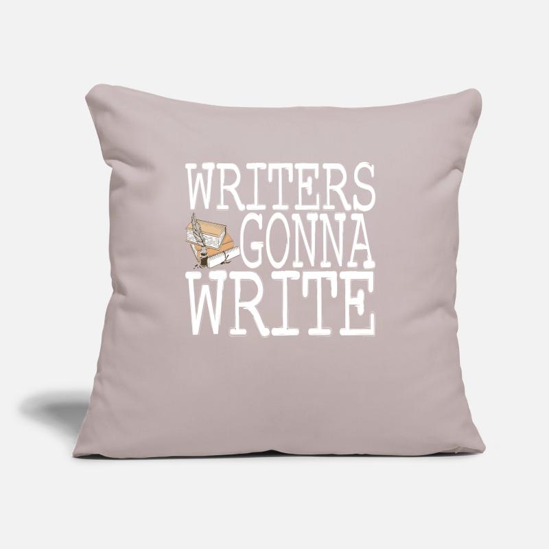 Author Writer Writer Sofa pillowcase 17,3'' x 17,3'' (45 x 45 cm)
