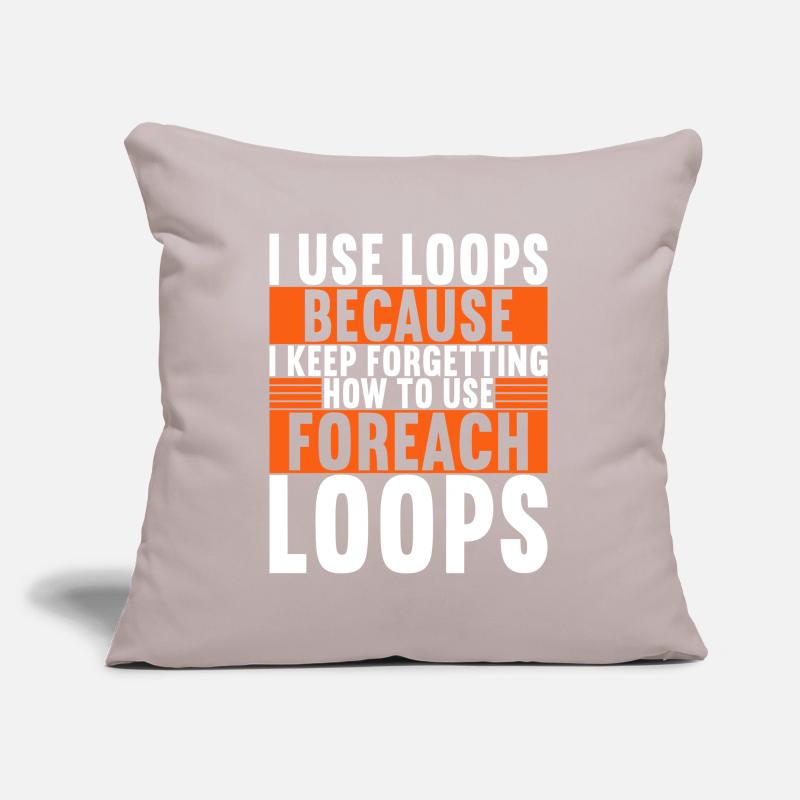 Programmeur Informaticien Housse de coussin décorative 45 x 45 cm