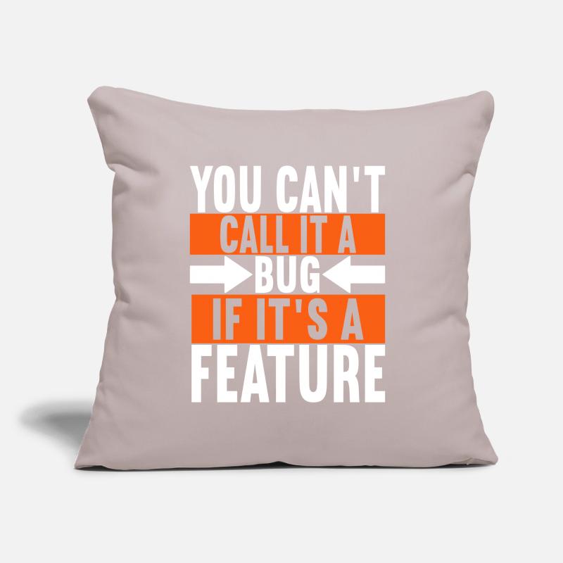 Programmeur Informaticien Housse de coussin décorative 45 x 45 cm