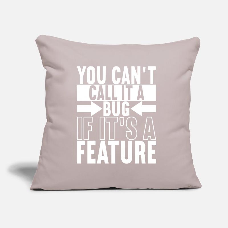 Programmeur Informaticien Housse de coussin décorative 45 x 45 cm