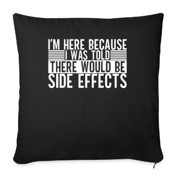 Programmer Computer Scientist - Sofa pillowcase 17,3'' x 17,3'' (45 x 45 cm) - black - Front