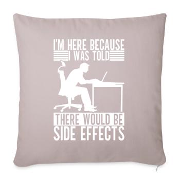 Programmer Computer Scientist - Sofa pillowcase 17,3'' x 17,3'' (45 x 45 cm) - light taupe - Front