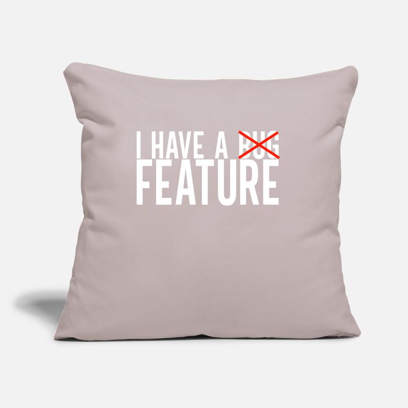 Programmer Computer Scientist Sofa pillowcase 17,3'' x 17,3'' (45 x 45 cm)