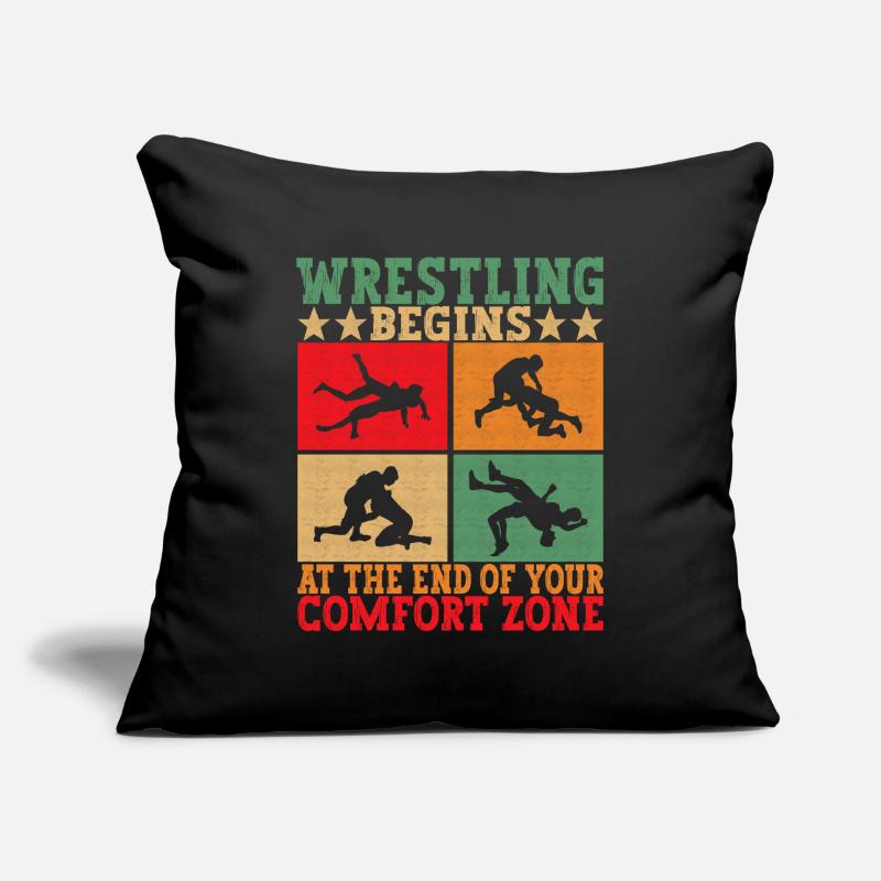 Wrestling Ringen Ringer Sofakissenbezug 45 x 45 cm