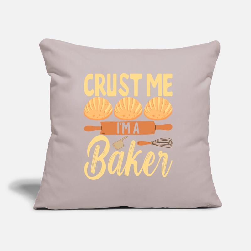 Bäcker Bäckerei Backen Sofakissenbezug 45 x 45 cm