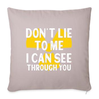 Radiology Radiologist - Sofa pillowcase 17,3'' x 17,3'' (45 x 45 cm) - light taupe - Front
