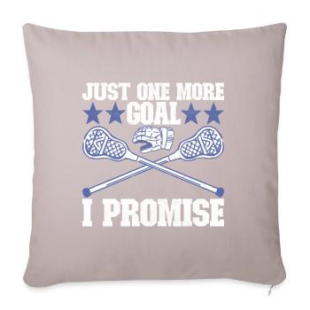 Lacrosse - Sofa pillowcase 17,3'' x 17,3'' (45 x 45 cm) - light taupe - Front