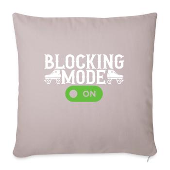 Roller derby - Sofa pillowcase 17,3'' x 17,3'' (45 x 45 cm) - light taupe - Front